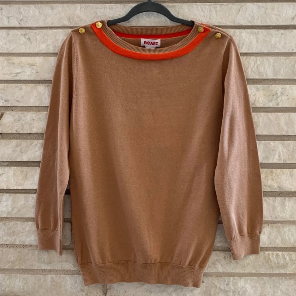 BOAST Boat Neck Sweater